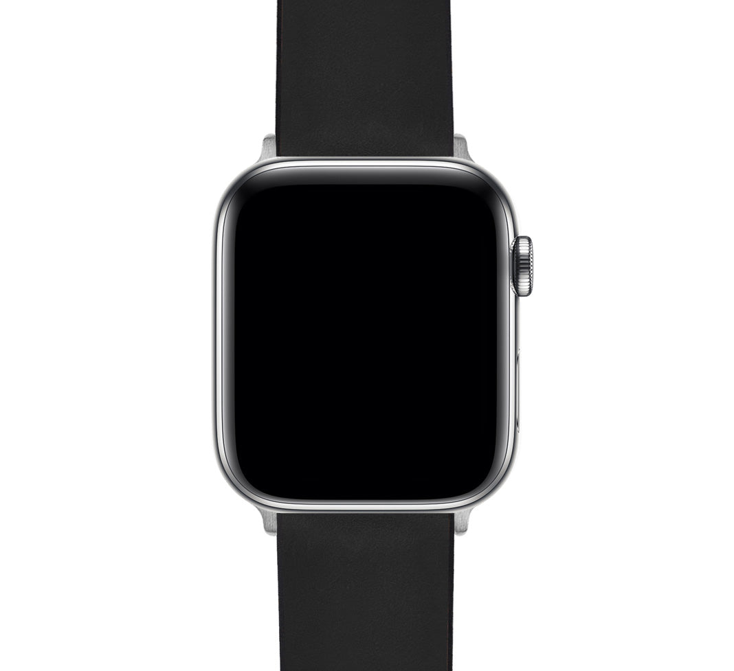 Lovecases Black Glitter TPU Apple Watch Straps - For Apple Watch