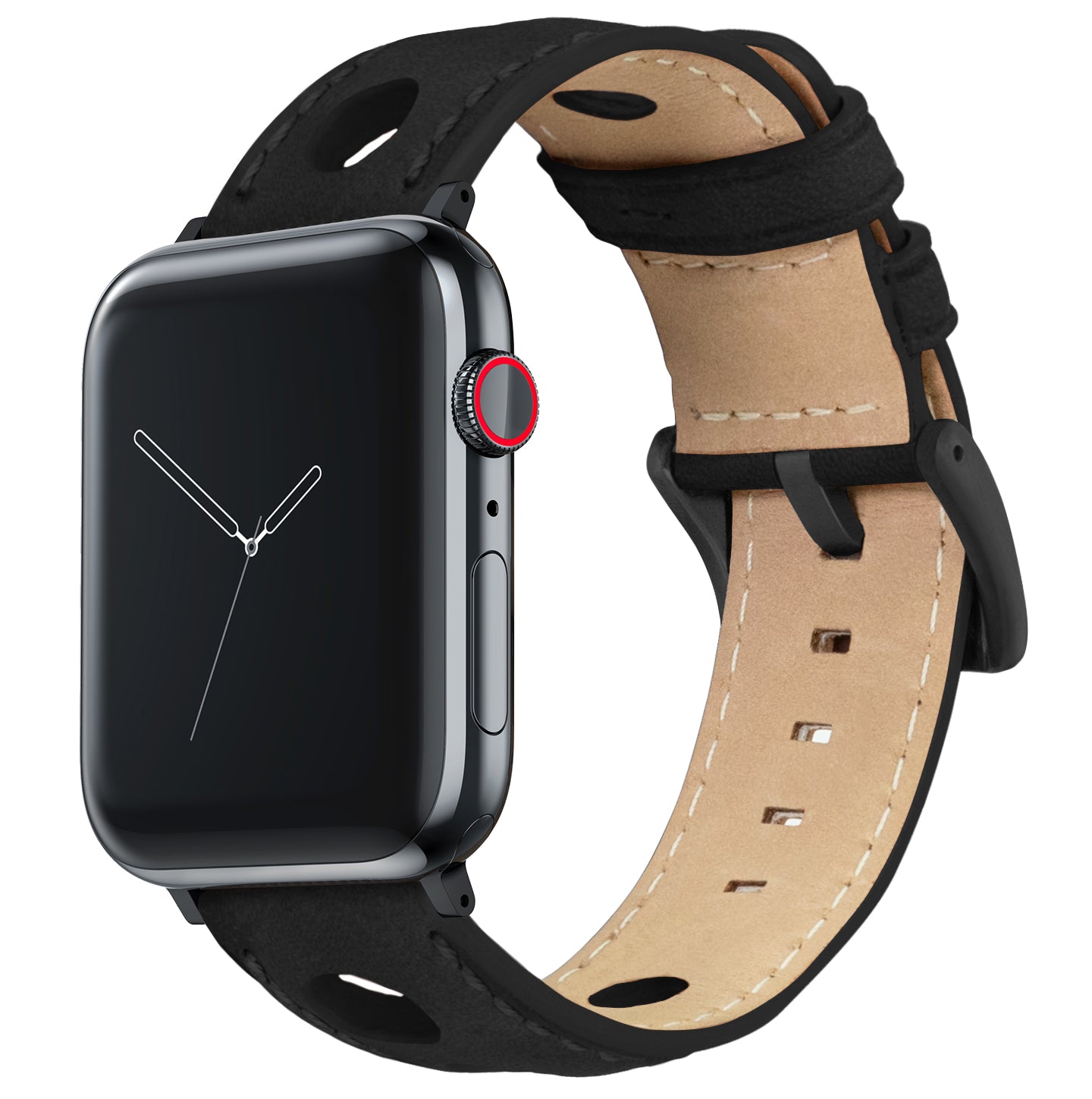 Apple Watch | Black Rally Horween Leather - Barton Watch Bands