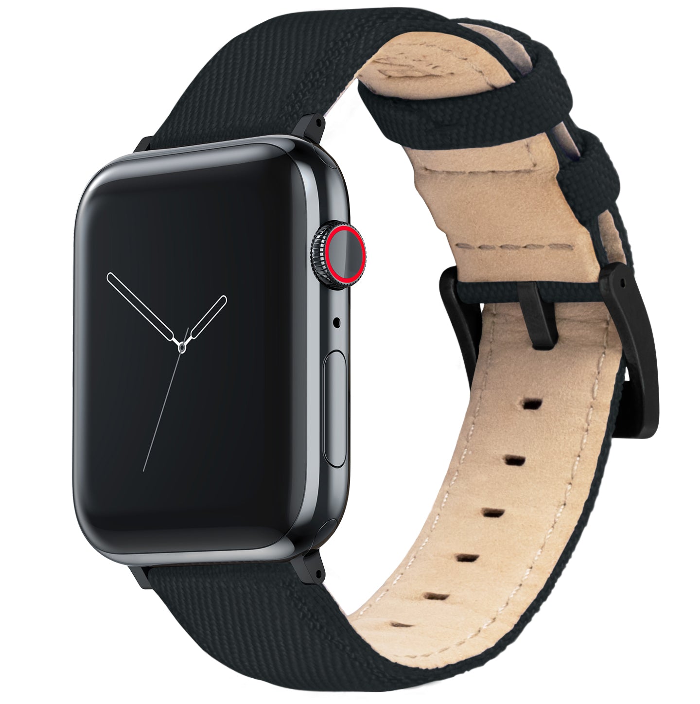 Apple Watch | Black Sailcloth - Barton Watch Bands