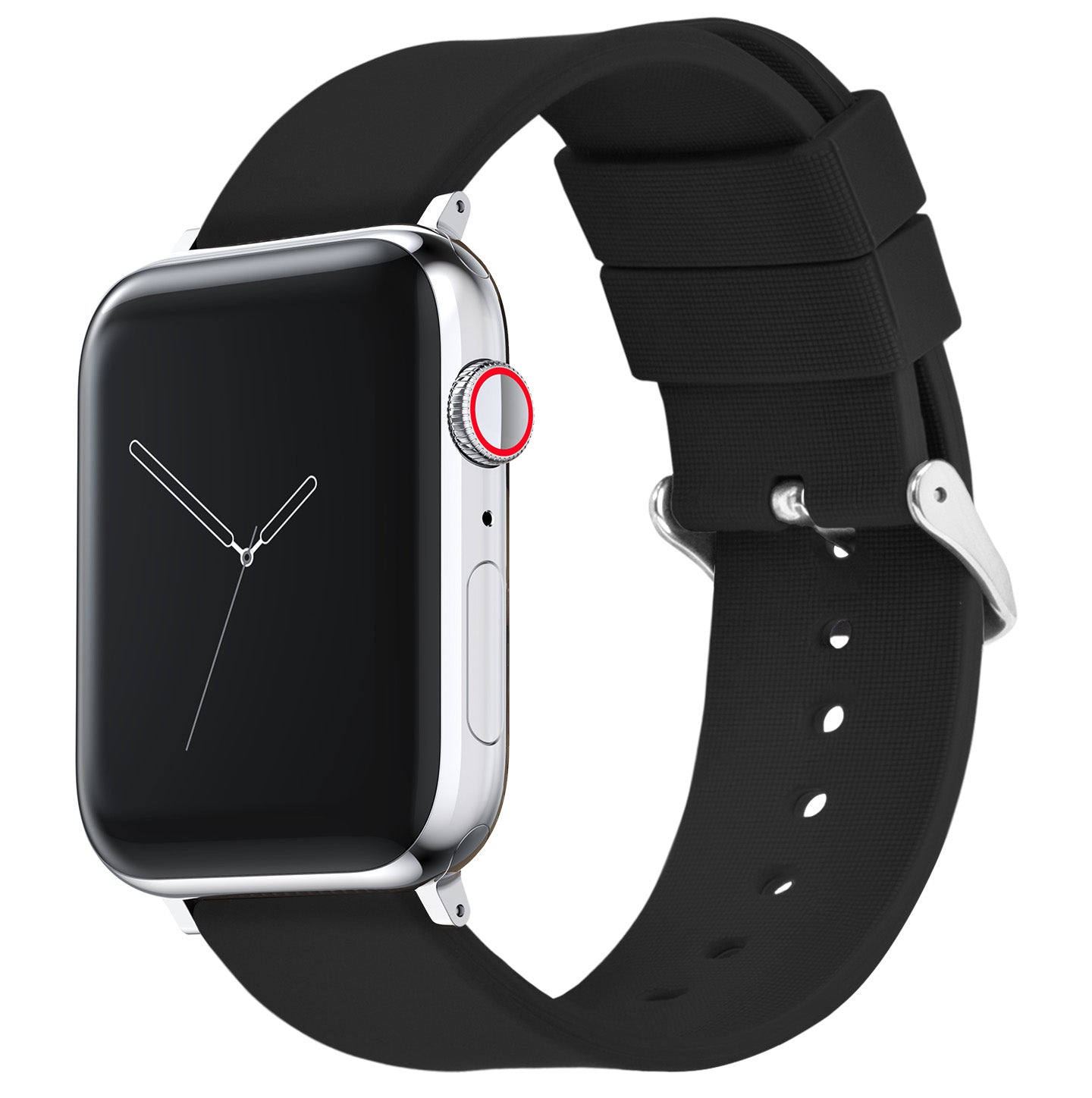 Apple Watch | Silicone | Black - Barton Watch Bands