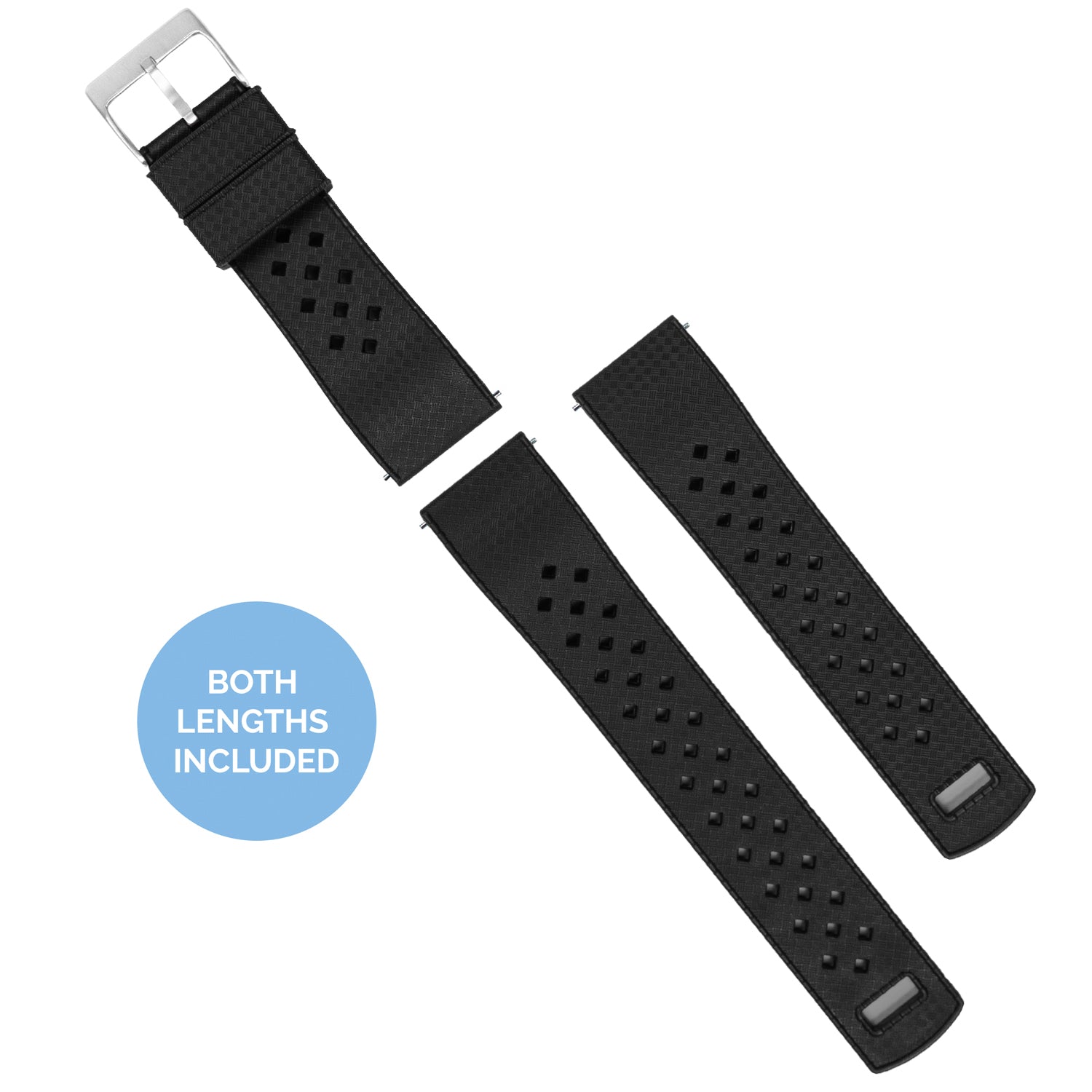 Samsung Galaxy Watch4 | Tropical-Style | Black - Barton Watch Bands
