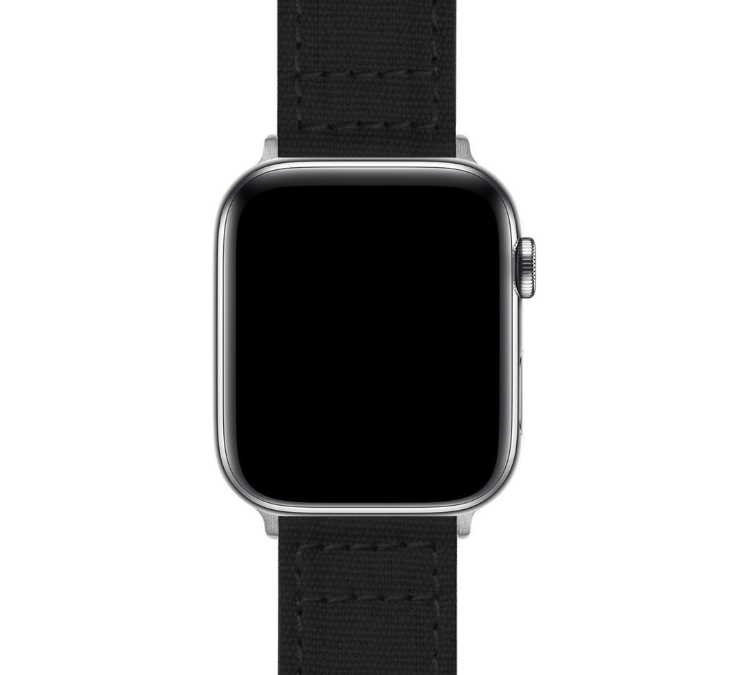 Apple Watch | Black Canvas - Barton Watch Bands