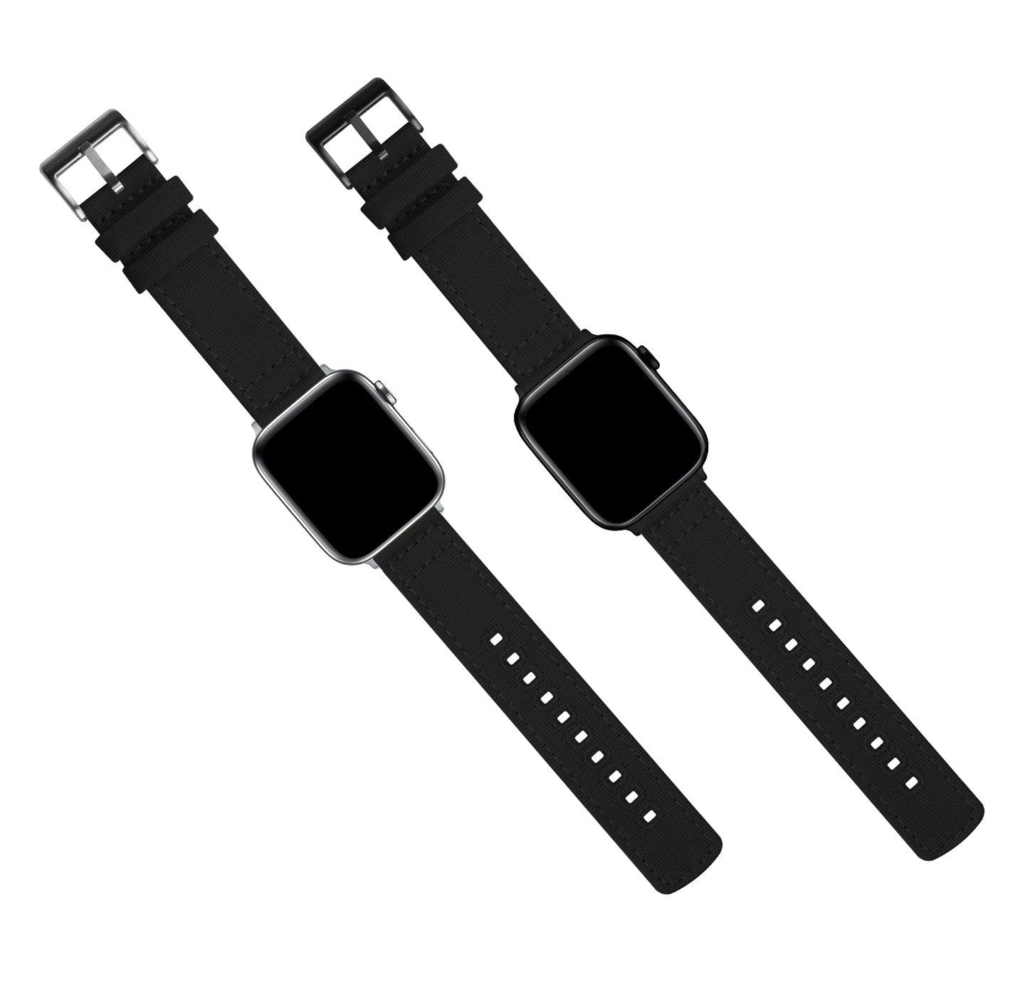 Apple Watch | Black Canvas - Barton Watch Bands