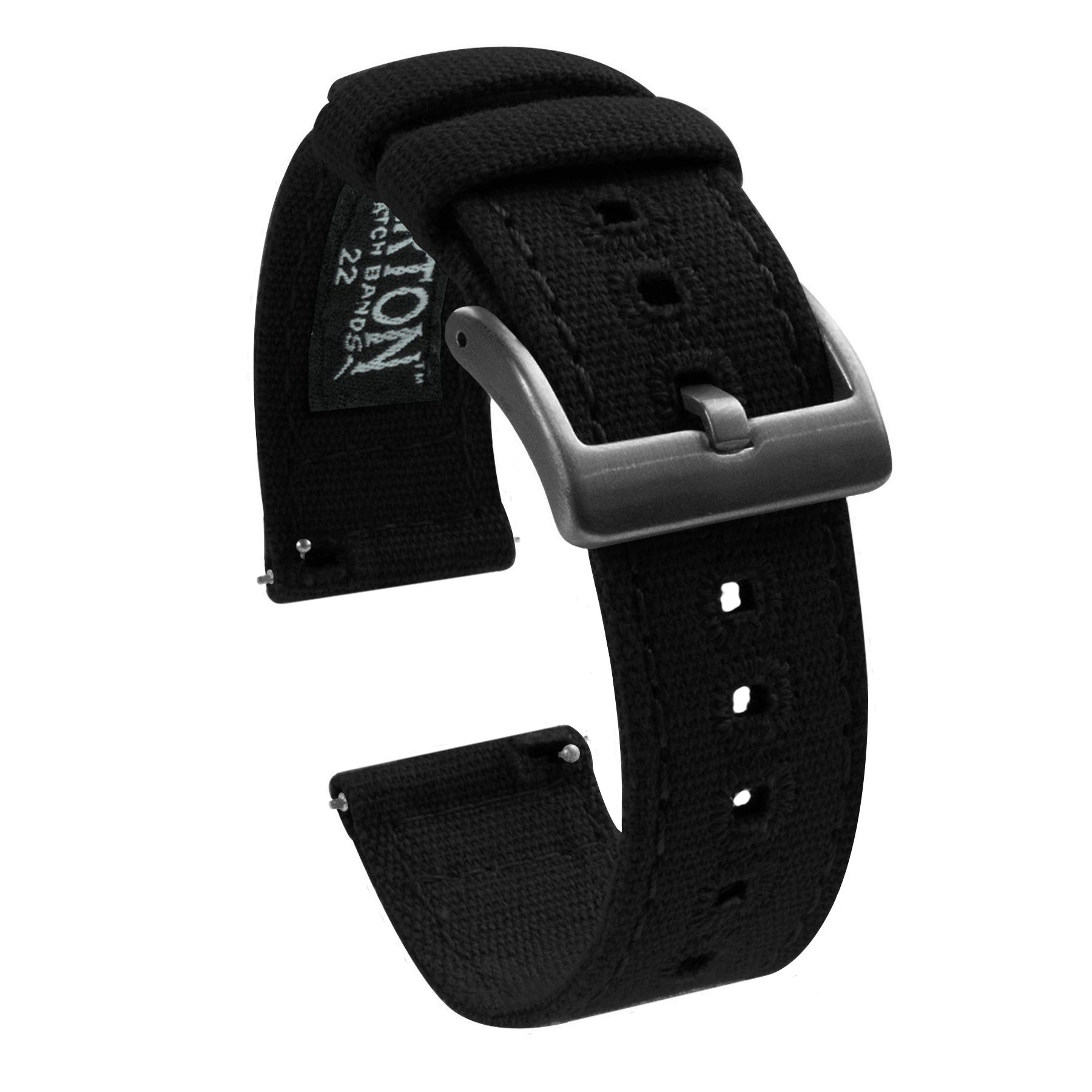 Barton Quick Release Canvas Watch Band Straps