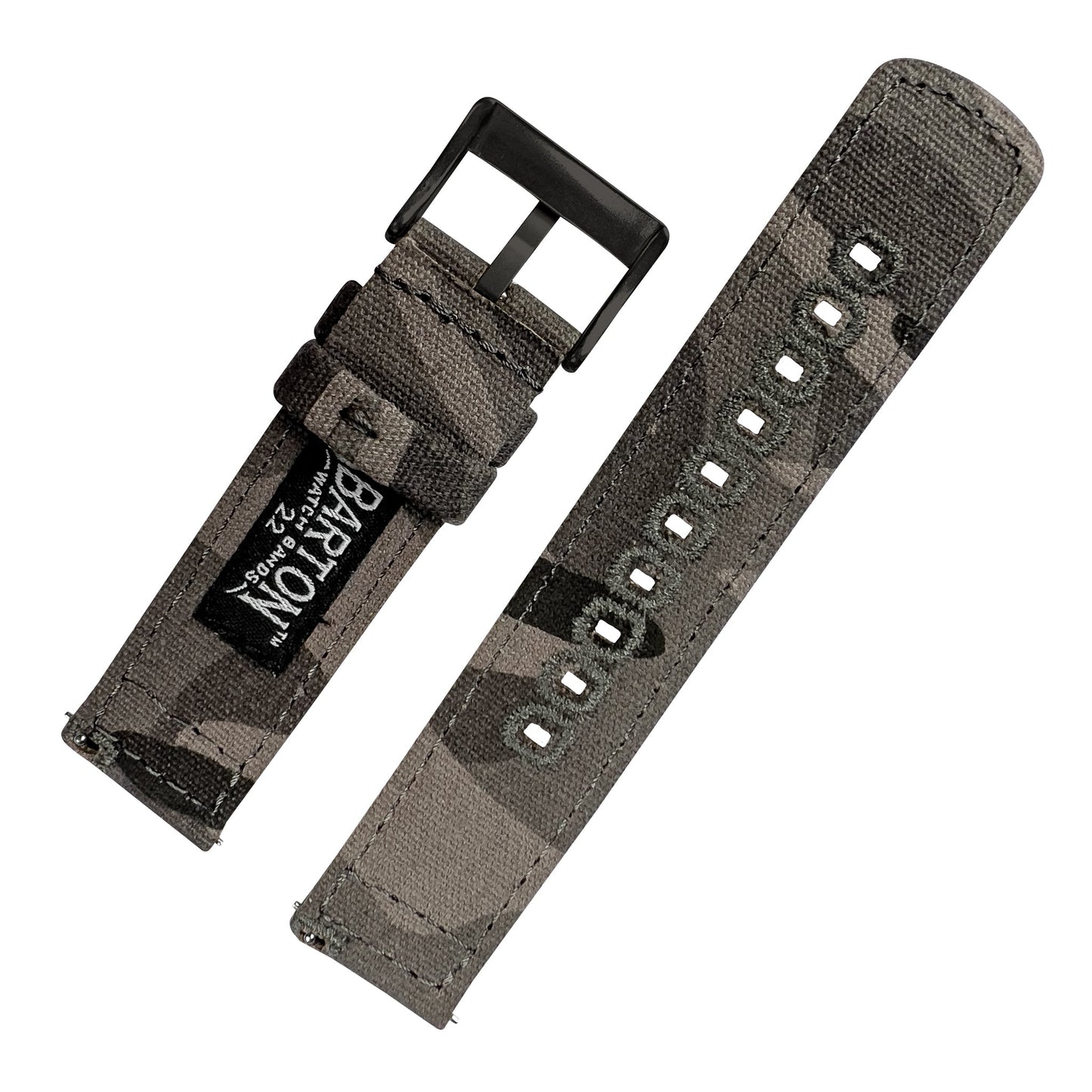 Samsung Galaxy Watch5 Navy Camouflage Canvas Watch Band