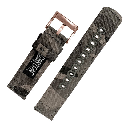 Samsung Galaxy Watch6 Navy Camouflage Canvas Watch Band