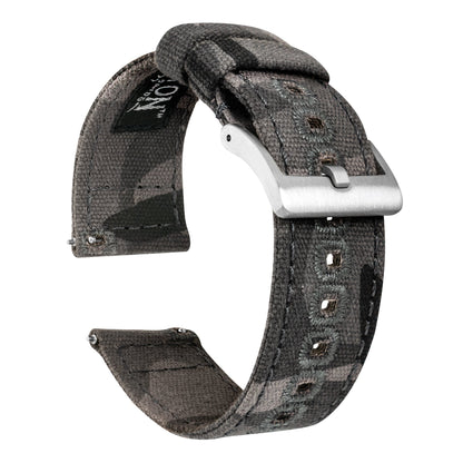 Samsung Galaxy Watch6 Navy Camouflage Canvas Watch Band
