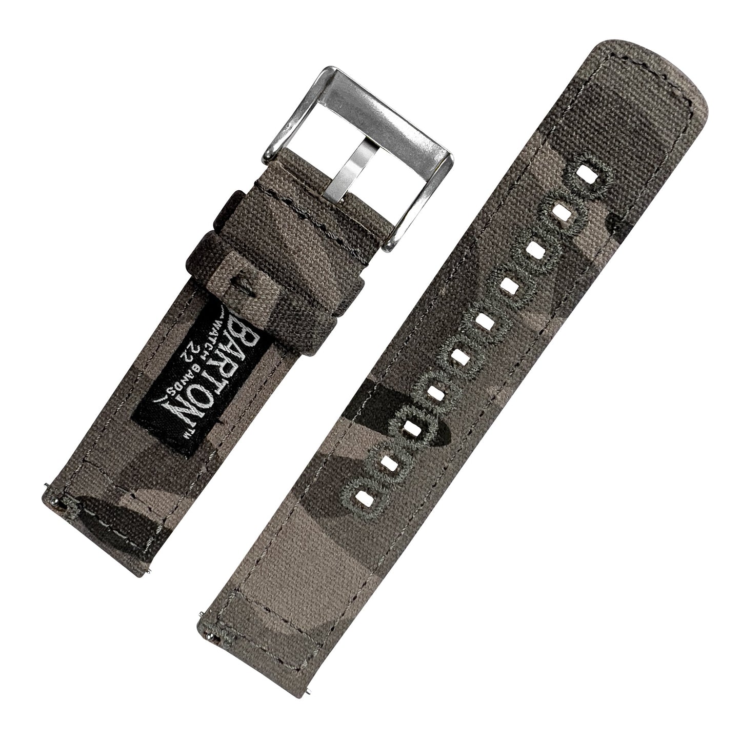 Samsung Galaxy Watch5 Navy Camouflage Canvas Watch Band