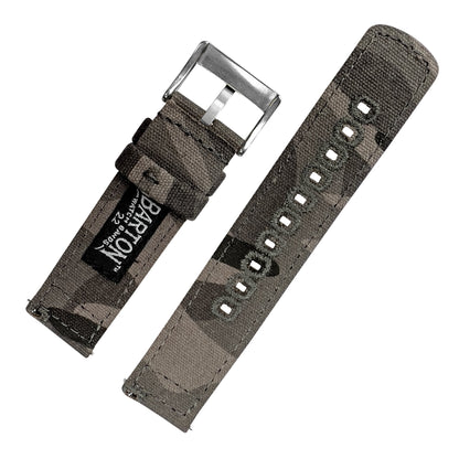 Samsung Galaxy Watch6 Navy Camouflage Canvas Watch Band