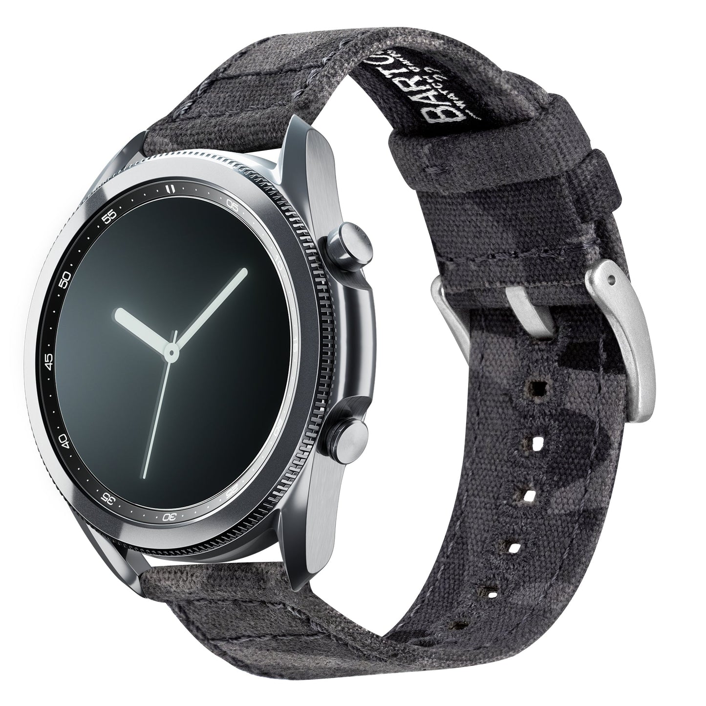 Samsung Galaxy Watch5 Navy Camouflage Canvas Watch Band