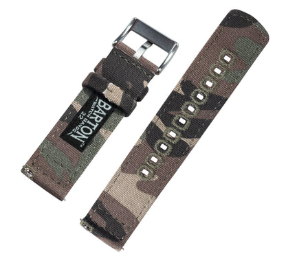 Camouflage | Crafted Canvas - Barton Watch Bands