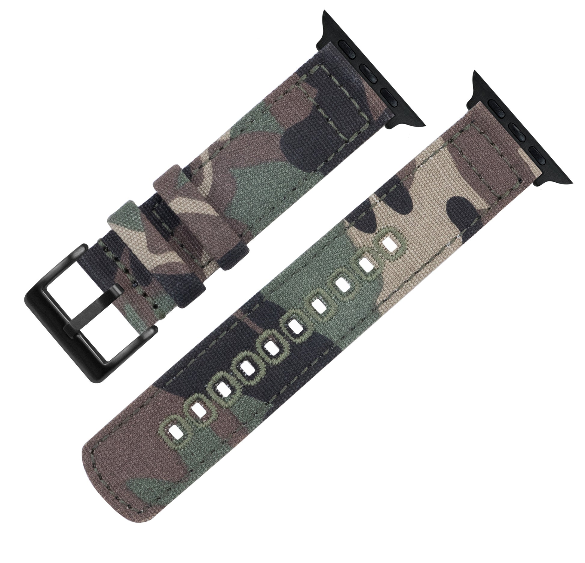 Apple Watch - Fabric watch band - Paracord (black, blue, kaki, camo) –  ABP Concept