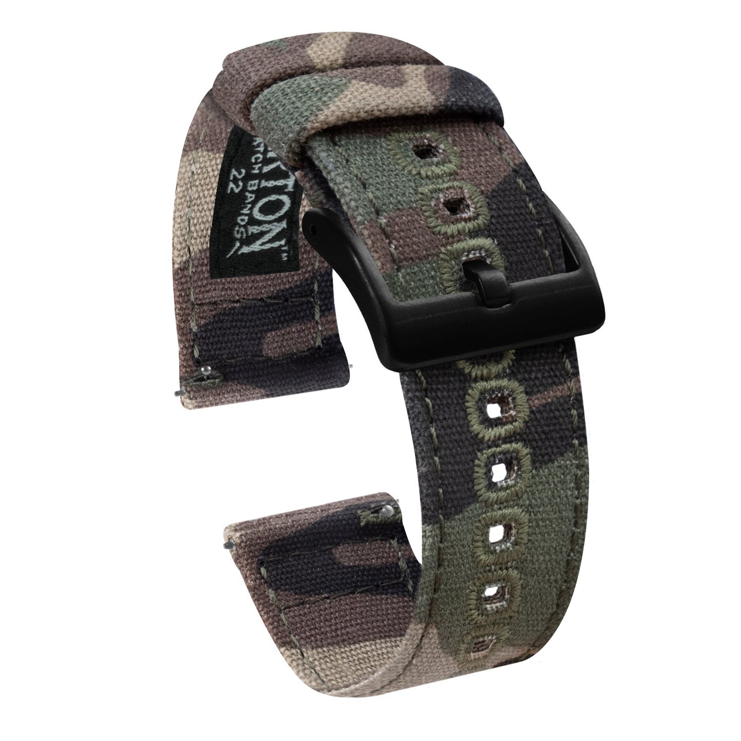 Camouflage | Crafted Canvas - Barton Watch Bands