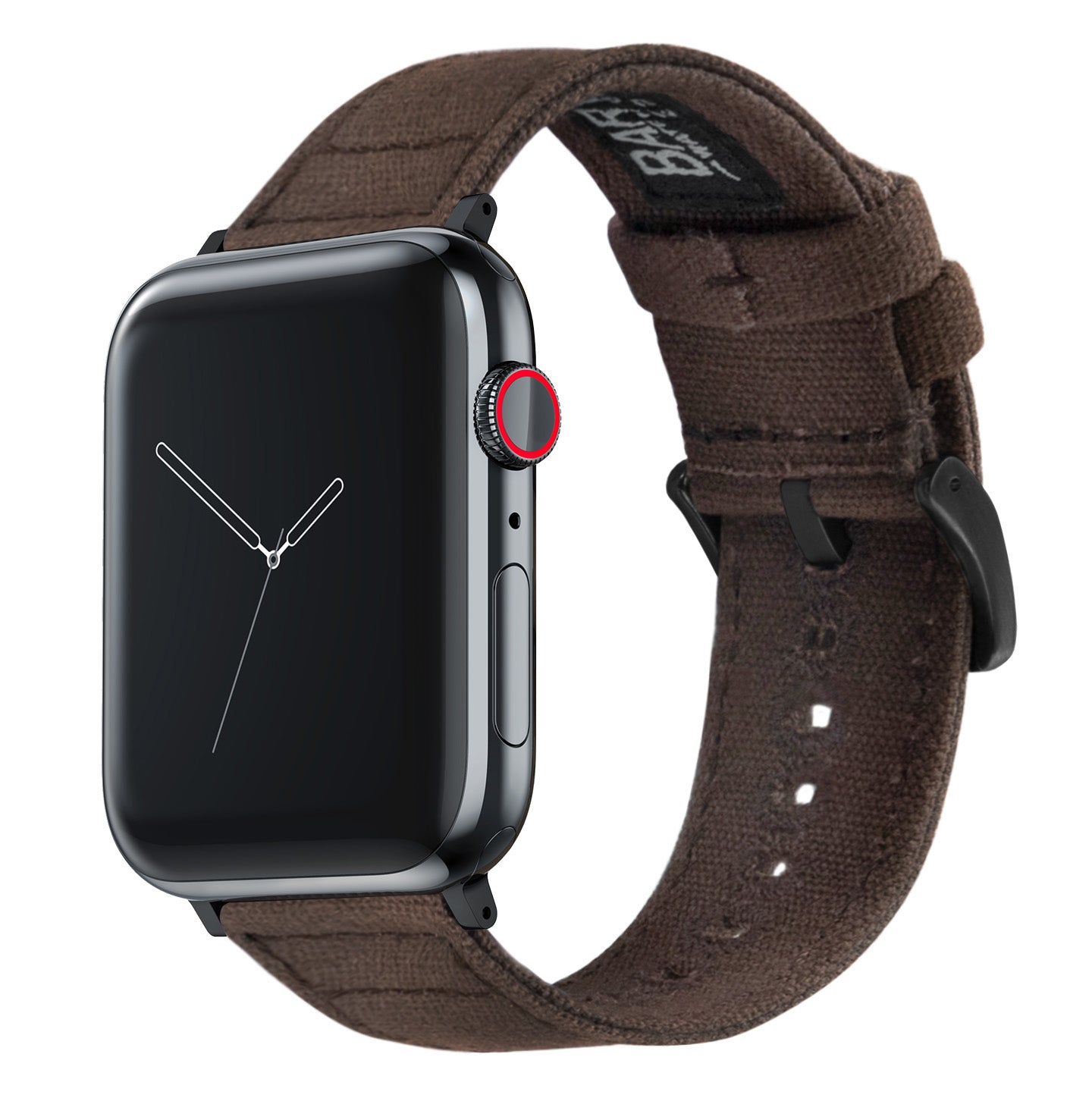 Apple Watch | Chocolate Brown Canvas - Barton Watch Bands