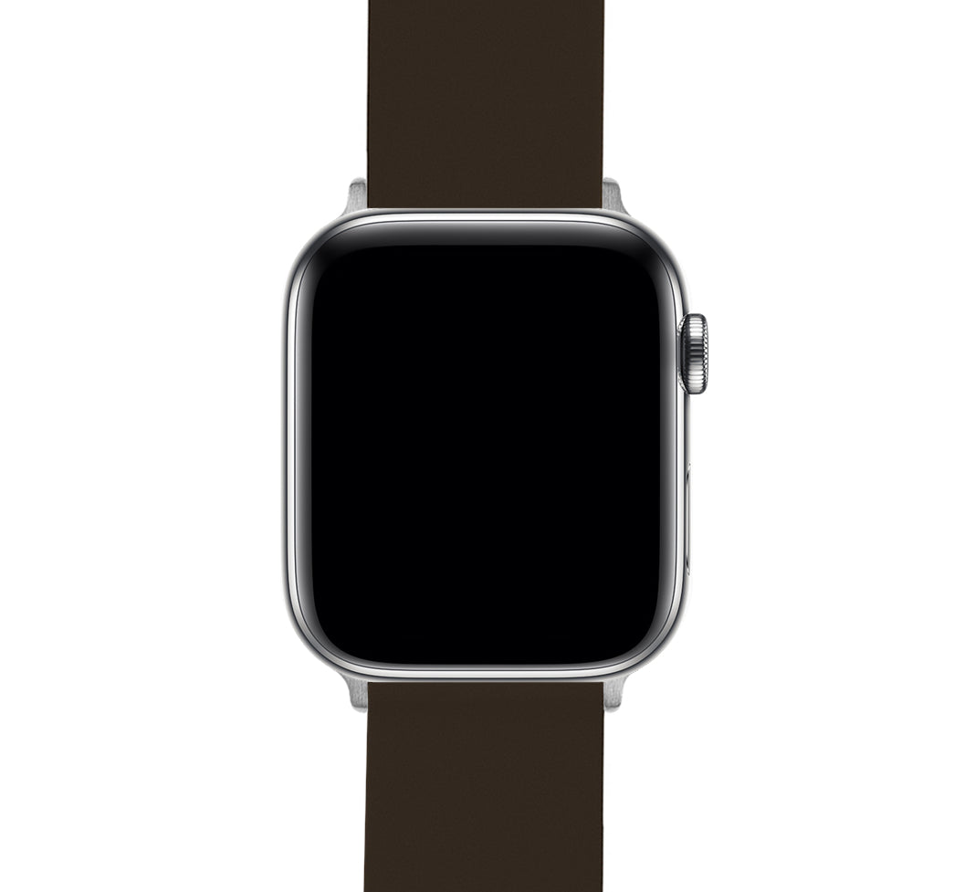 Brown Apple Watch Band Rubber Apple Watch Band Barton Watch Bands