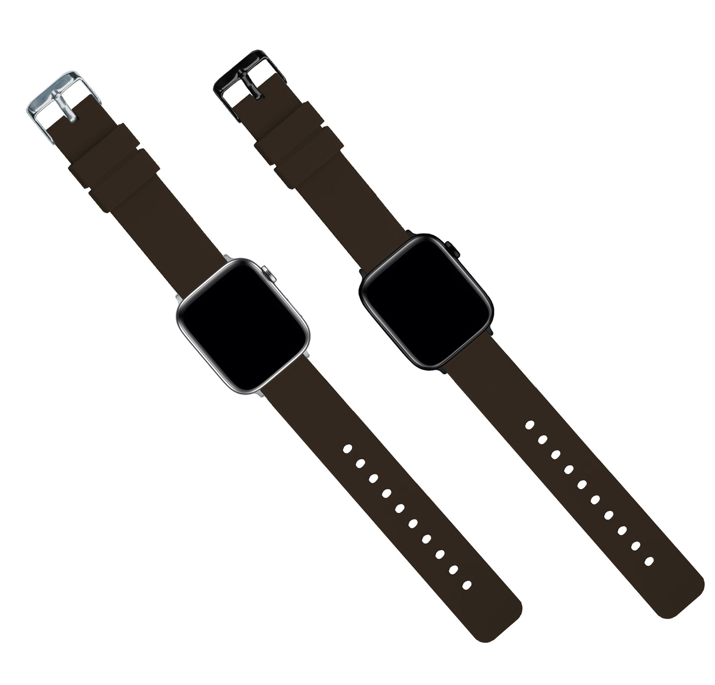 Apple Watch | Silicone |Brown - Barton Watch Bands