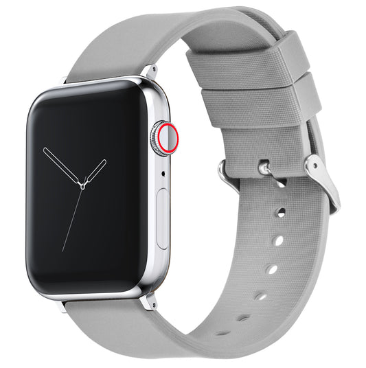 Apple Watch | Silicone | Cool Grey - Barton Watch Bands