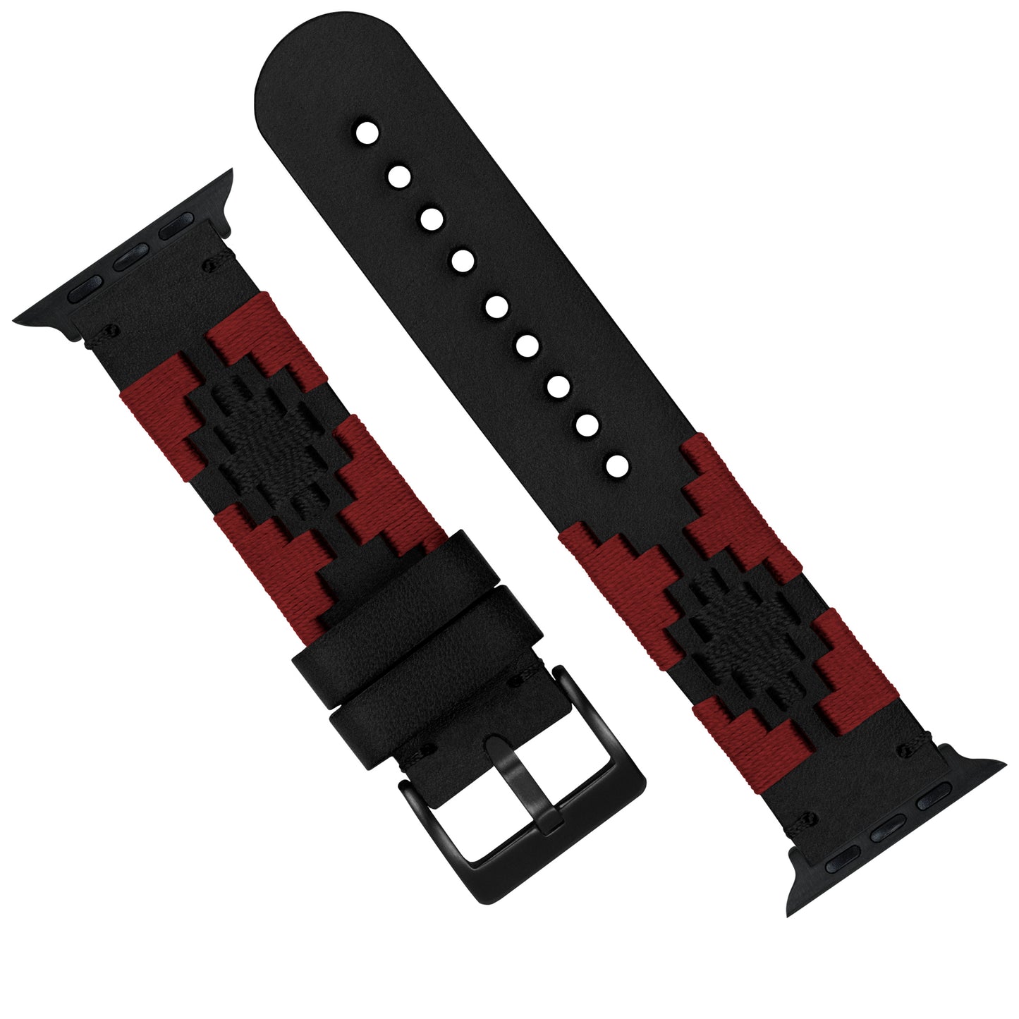 Apple Watch | Gaucho | Crimson & Black - Barton Watch Bands
