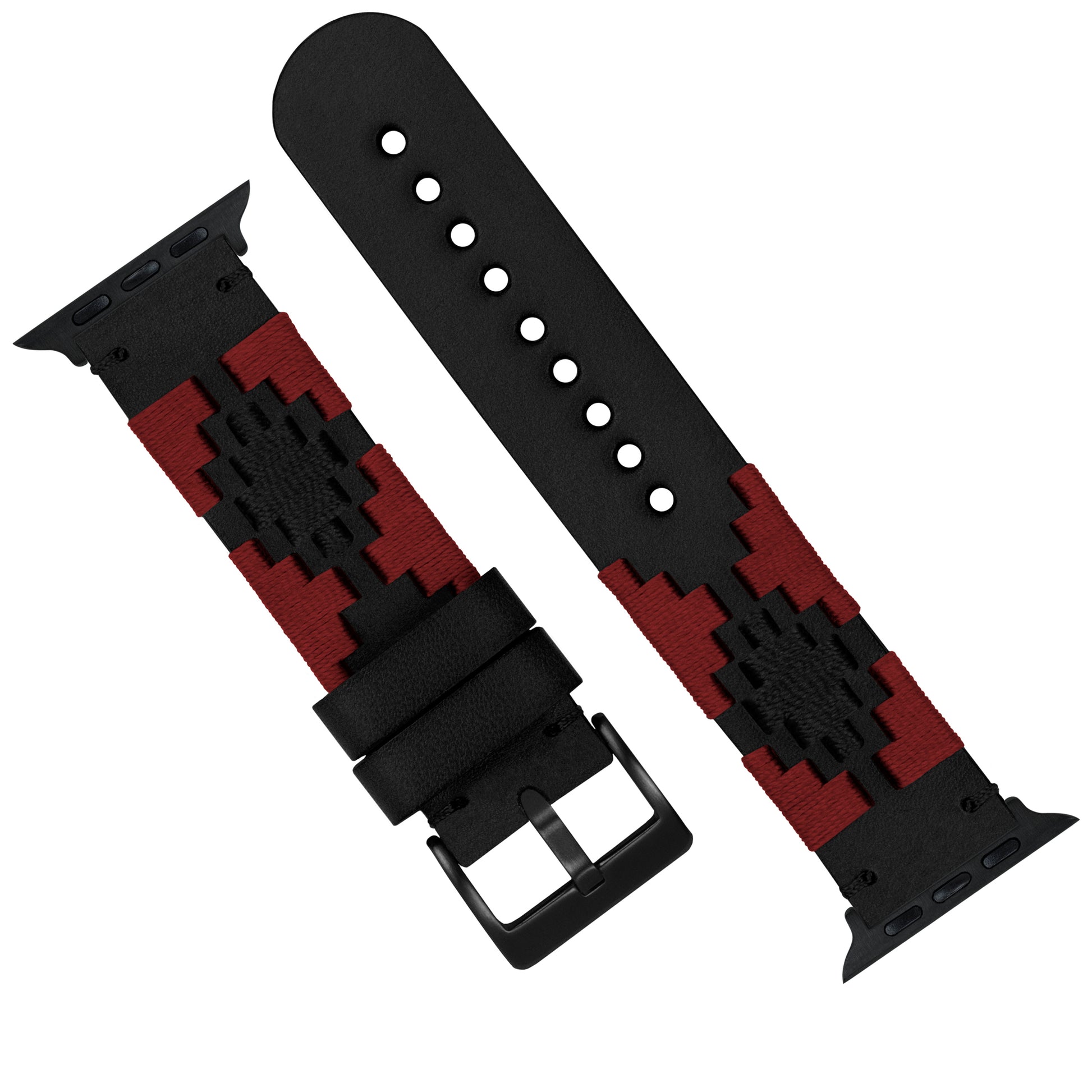 Apple Watch | Gaucho | Crimson & Black - Barton Watch Bands