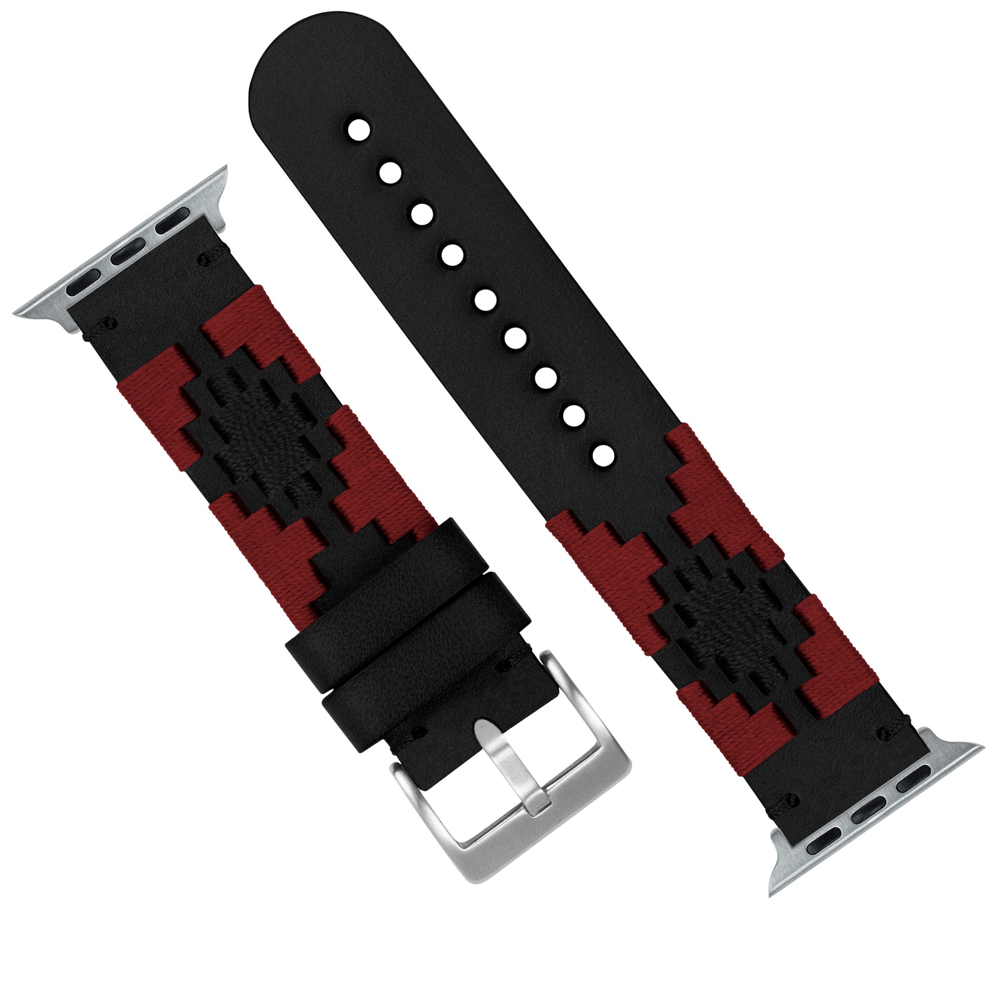 Apple Watch | Gaucho | Crimson & Black - Barton Watch Bands