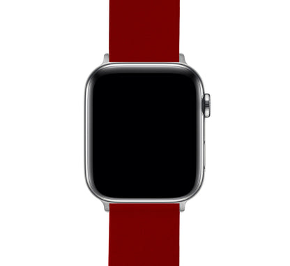 Apple Watch | Silicone | Crimson Red - Barton Watch Bands