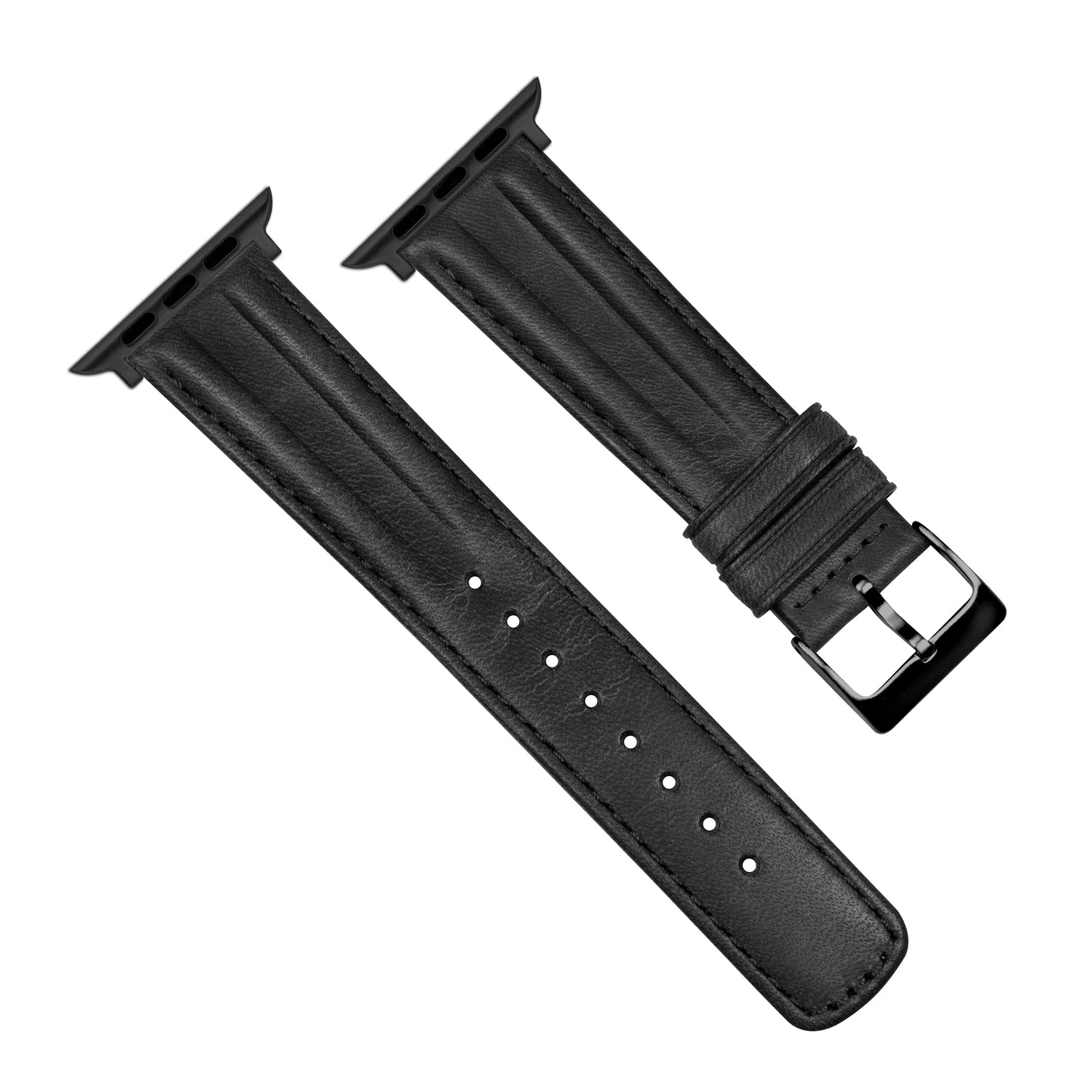 Apple Watch Black Classic Horween Leather Watch Band