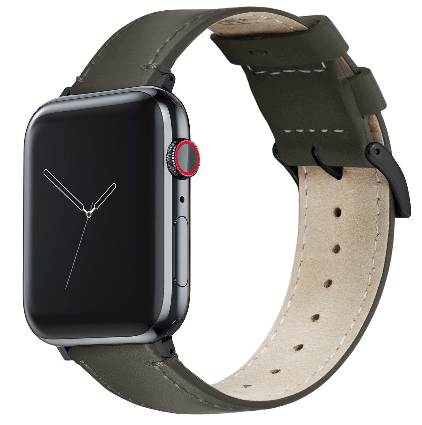 Apple Watch | Espresso Leather & Stitching - Barton Watch Bands