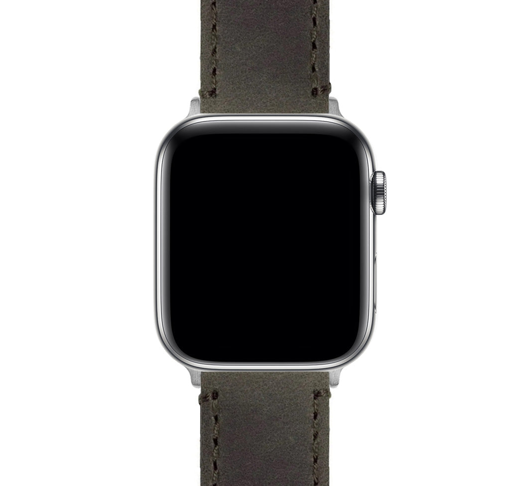 Apple Watch | Espresso Leather & Stitching - Barton Watch Bands