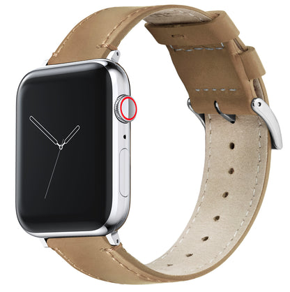 Apple Watch | Gingerbread Leather & Stitching - Barton Watch Bands