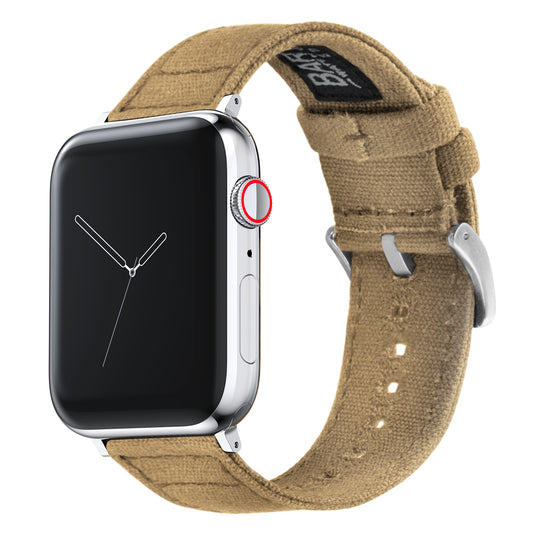 Apple Watch | Khaki Canvas - Barton Watch Bands