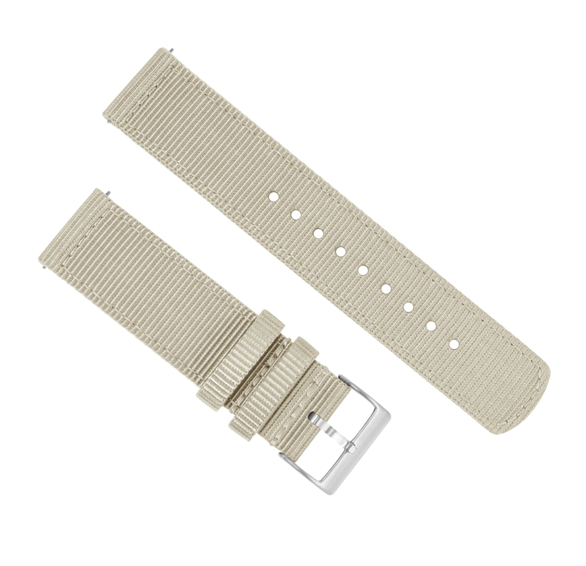 MOONSWATCH Bip | Two-Piece NATO Style | Khaki Tan - Barton Watch Bands