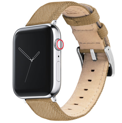 Apple Watch | Khaki Tan Sailcloth - Barton Watch Bands
