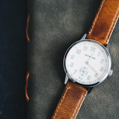 Weathered Brown Leather - Barton Watch Bands