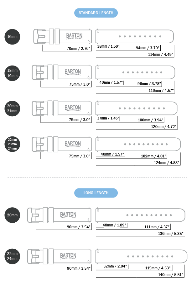 Band 2025 width watch