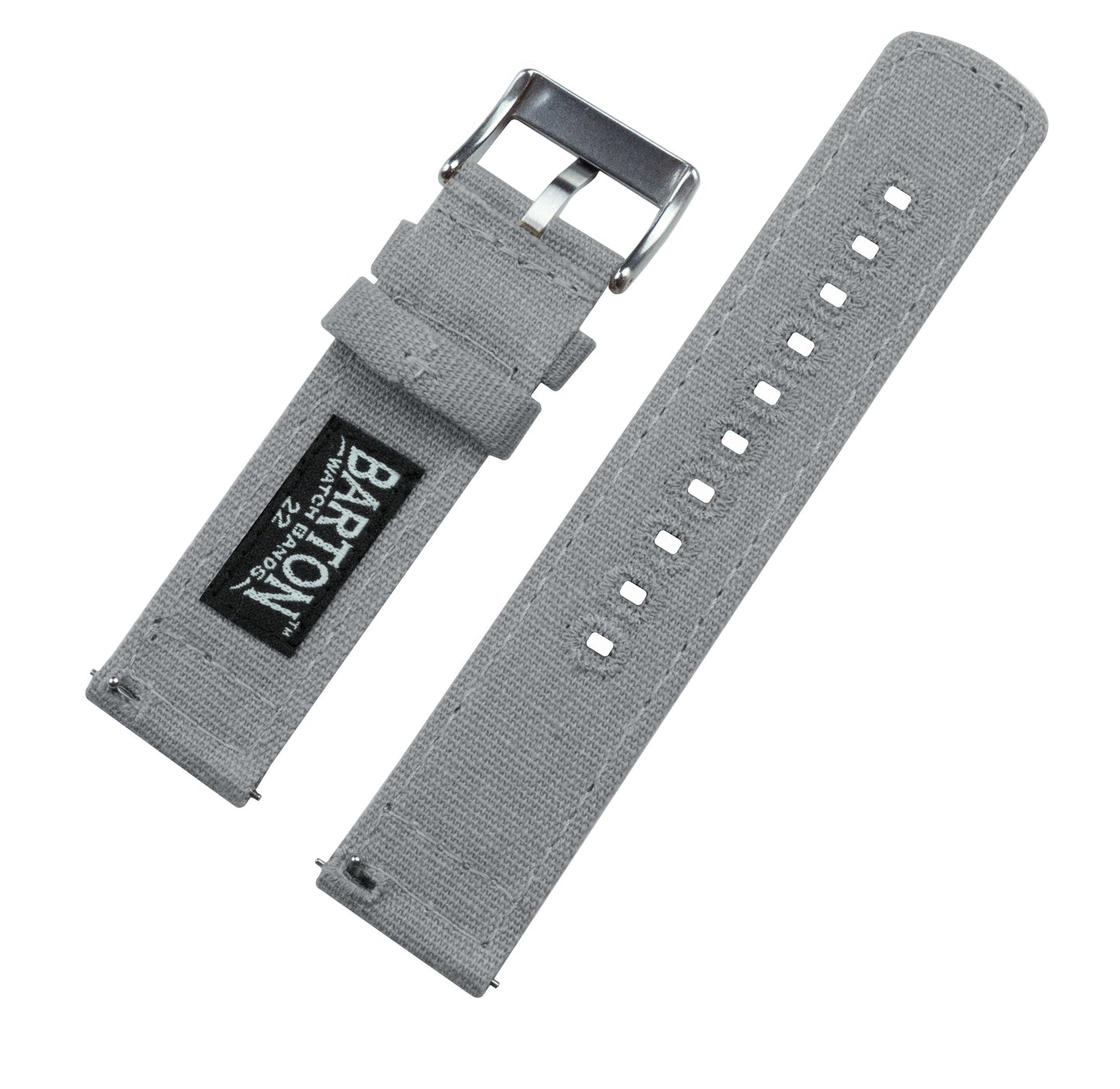 Samsung Galaxy Watch5 | Cool Grey Canvas - Barton Watch Bands