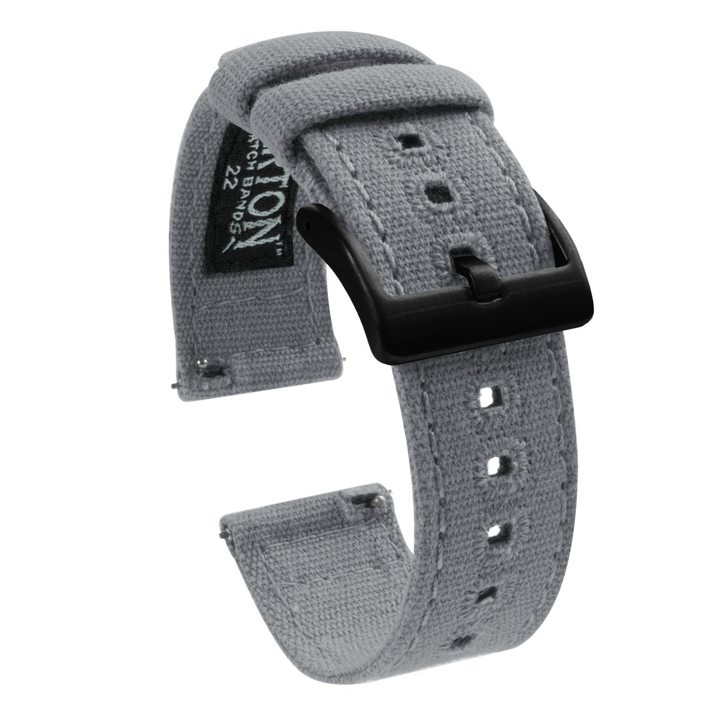 Samsung Galaxy Watch4 | Cool Grey Canvas - Barton Watch Bands