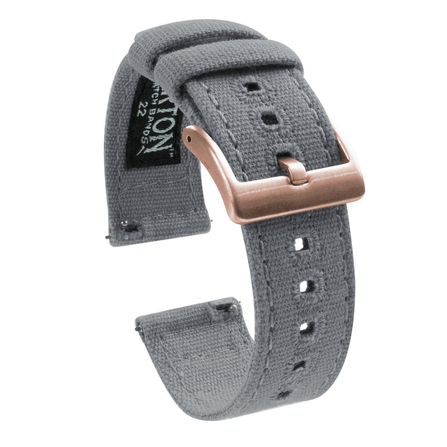 Samsung Galaxy Watch | Cool Grey Canvas - Barton Watch Bands