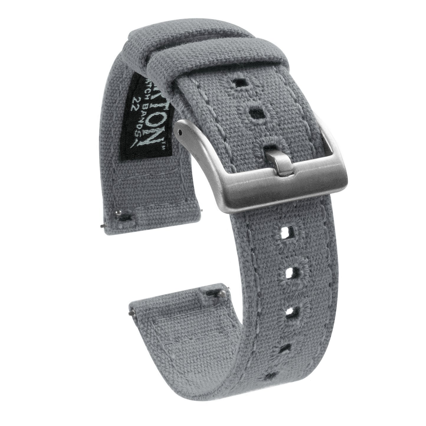 Samsung Galaxy Watch Active 2 | Cool Grey Canvas - Barton Watch Bands