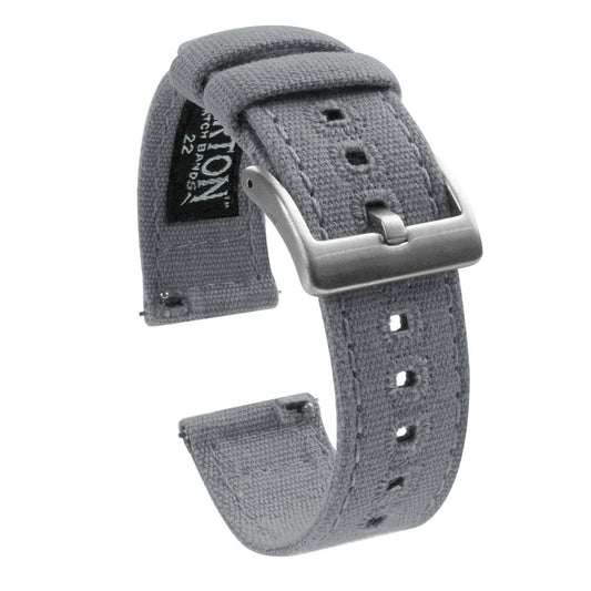 Amazfit Bip | Cool Grey Canvas - Barton Watch Bands