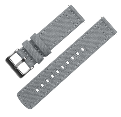 Samsung Galaxy Watch4 | Cool Grey Canvas - Barton Watch Bands