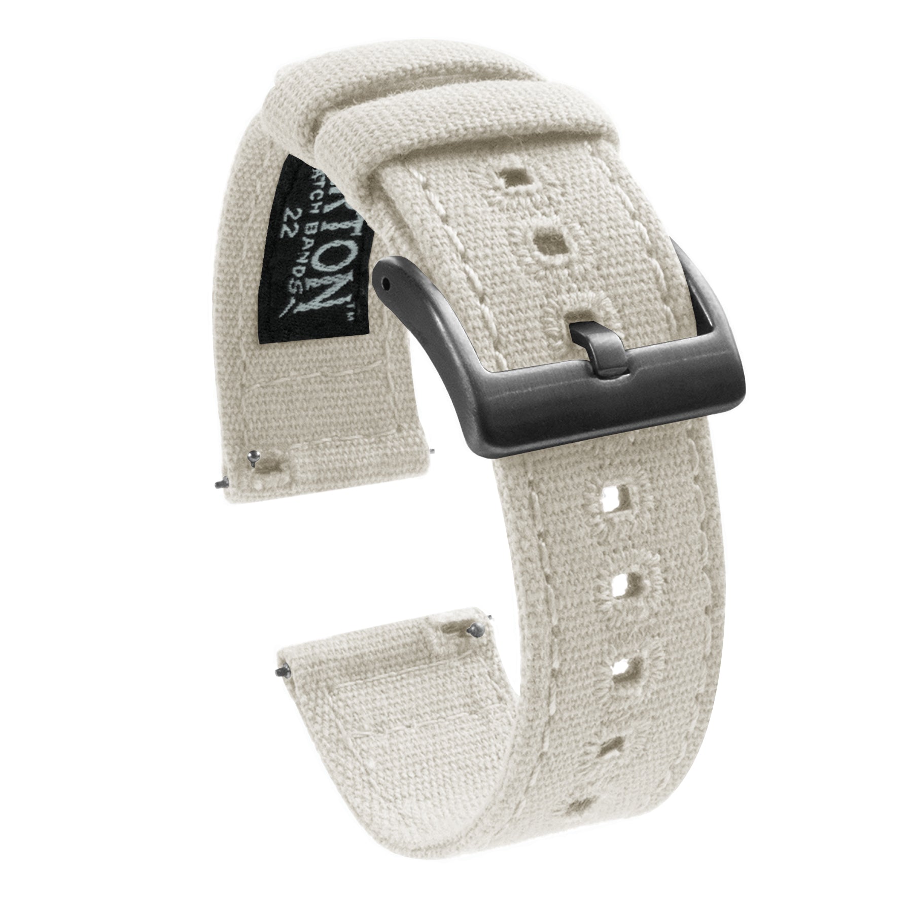 Linen White | Crafted Canvas - Barton Watch Bands