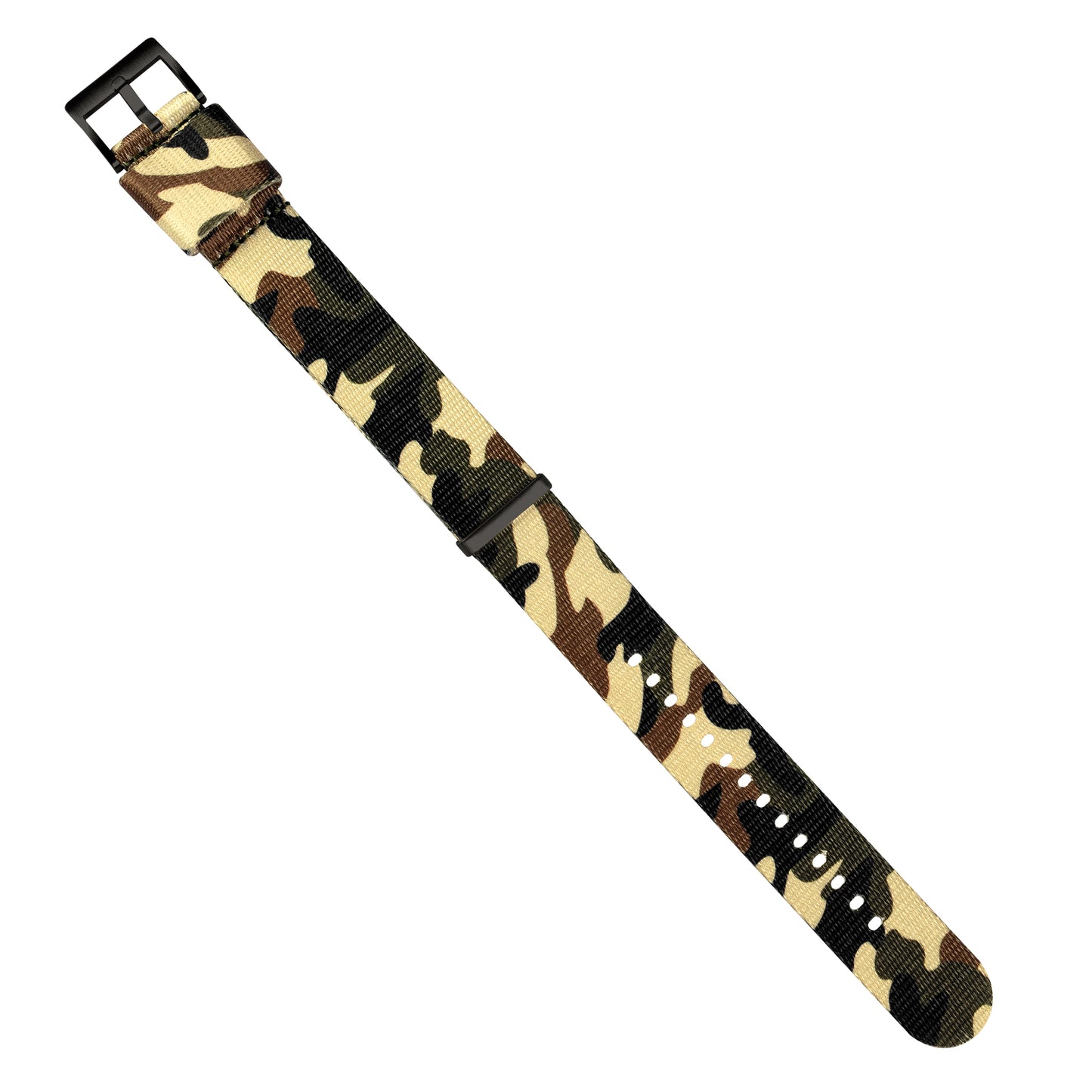 Forest Camouflage Elite Nylon NATO® style Watch Band