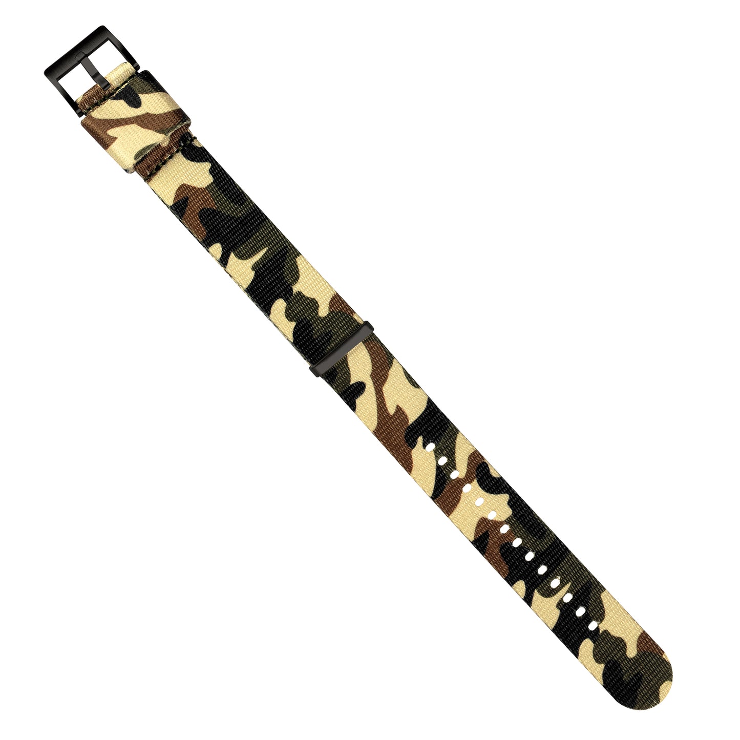 Forest Camouflage Elite Nylon NATO® Style Watch Band