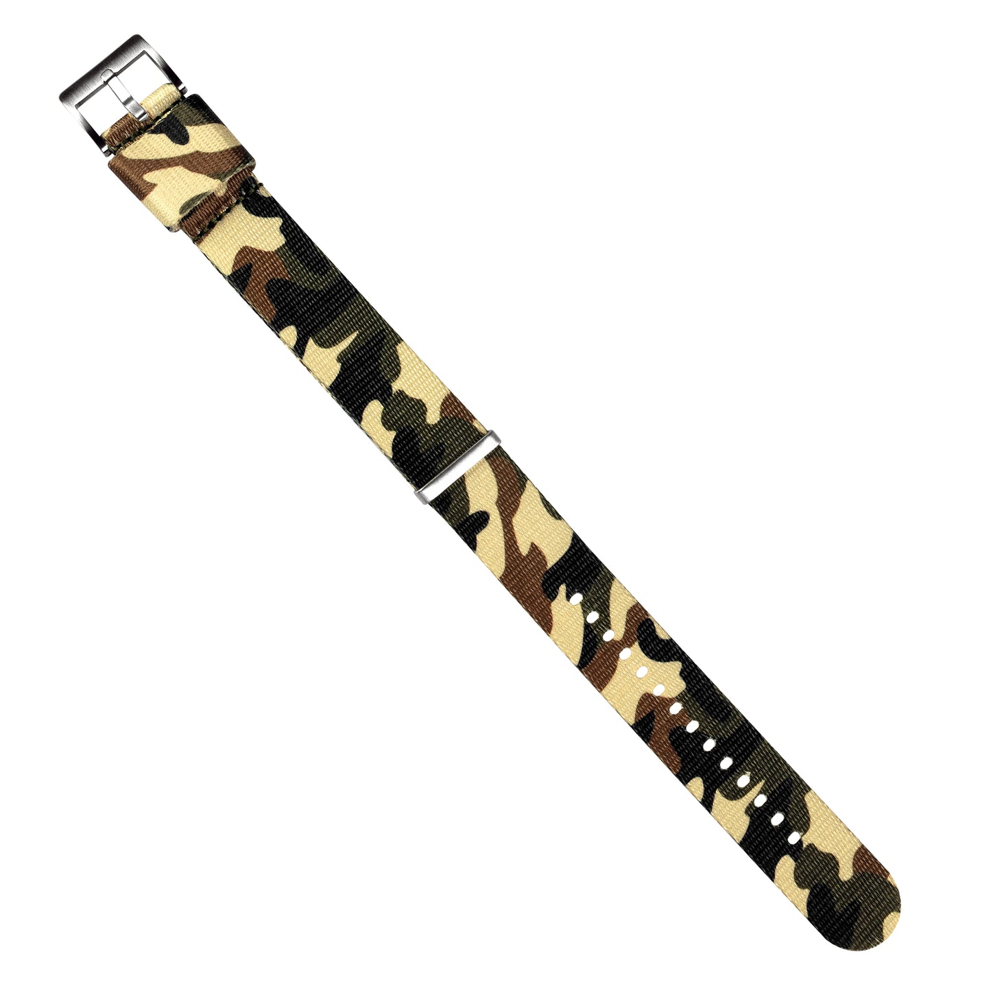 Forest Camouflage Elite Nylon NATO® Style Watch Band