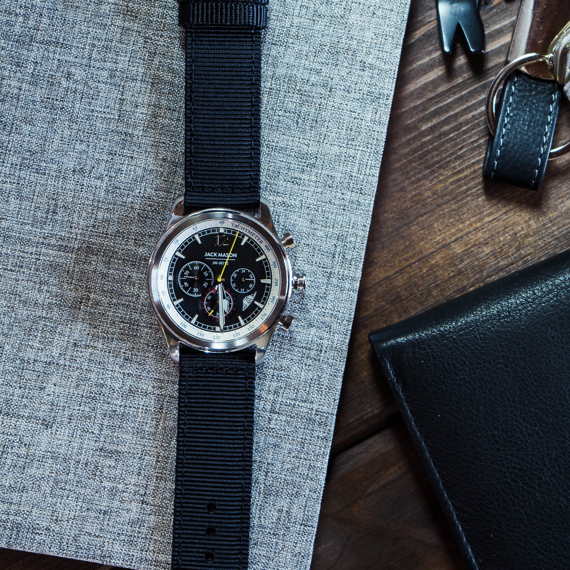 Black | Two-Piece NATO¨ style - Barton Watch Bands