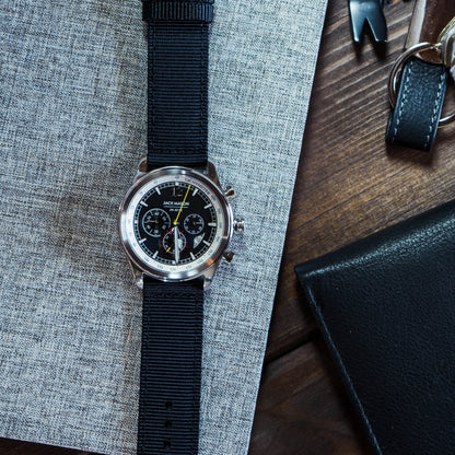 Black | Two-Piece NATO¨ style - Barton Watch Bands