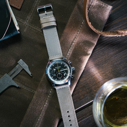 Khaki Tan | Two-Piece NATO Style - Barton Watch Bands