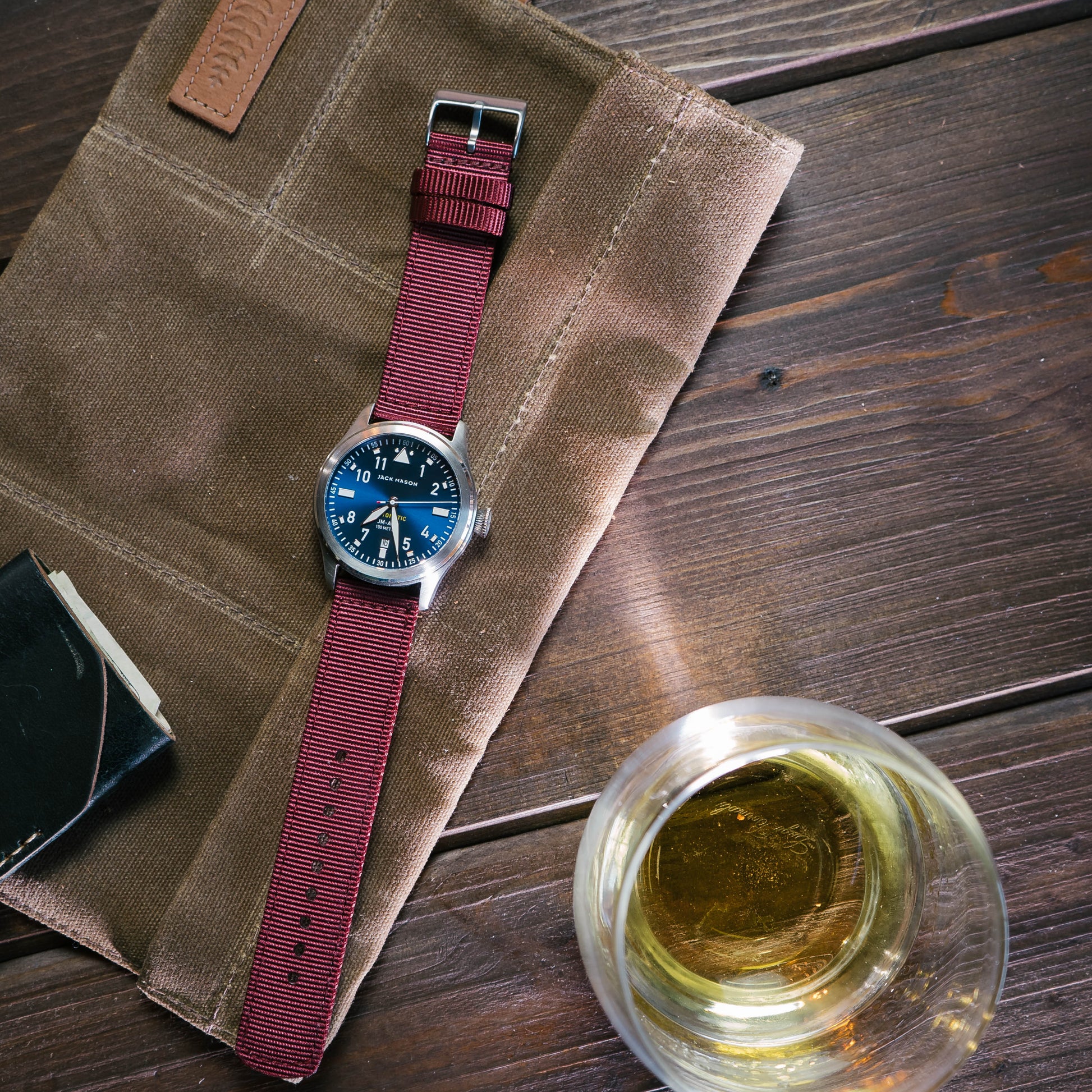 Merlot | Two-Piece NATO® style - Barton Watch Bands