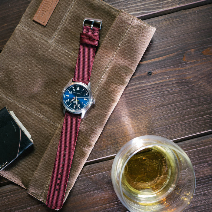 Merlot | Two-Piece NATO® style - Barton Watch Bands