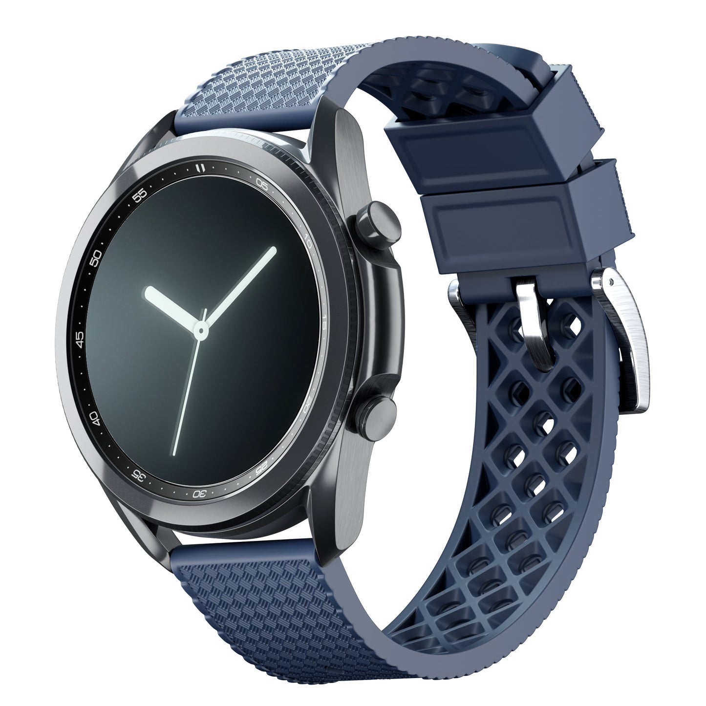 Samsung Galaxy Watch6 Tropical Style Navy Blue Watch Band